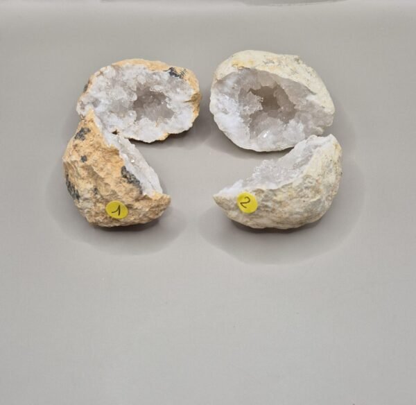 mini géode de quartz éthique