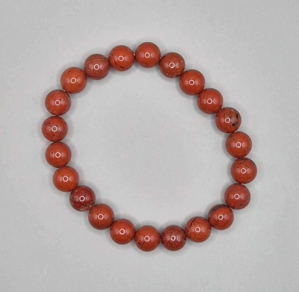 bracelet jaspe rouge