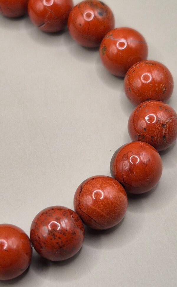 bracelet jaspe rouge