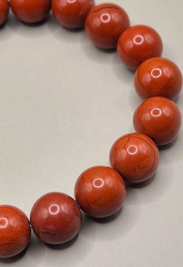 bracelet jaspe rouge