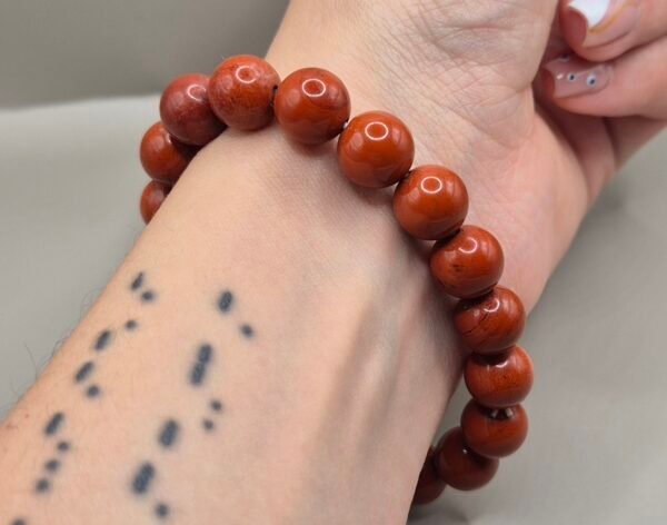 bracelet jaspe rouge