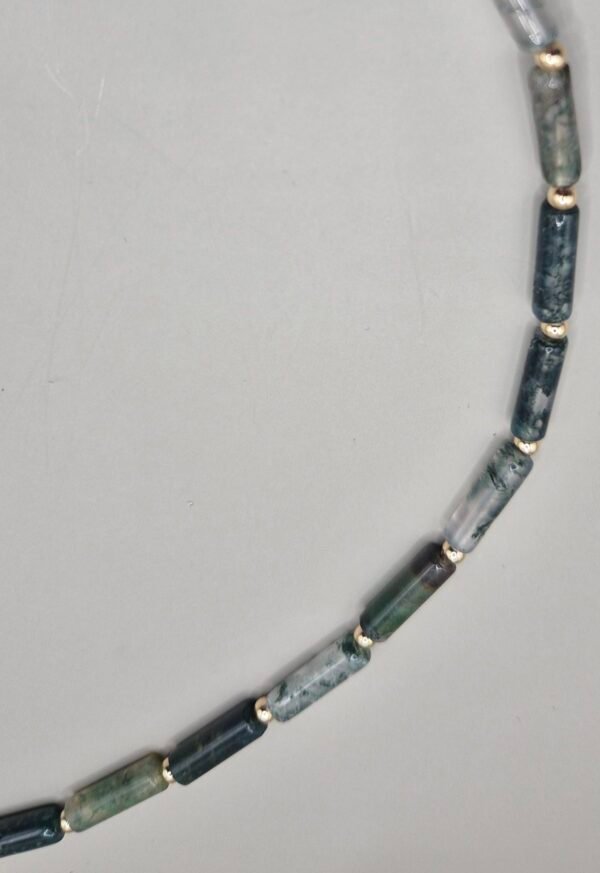collier agate mousse