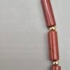 collier jaspe rouge