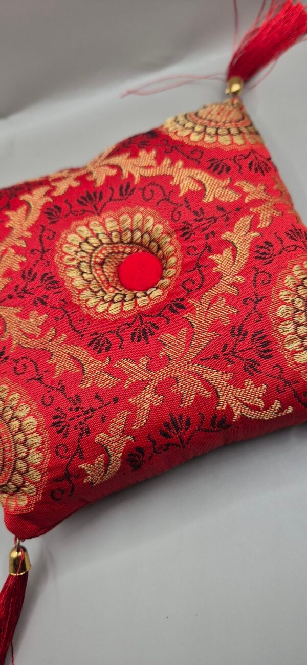 coussin rouge